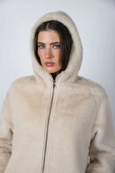 Caribou Hooded Jacket - Beige