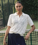 Abela Knit Polo – Turtledove