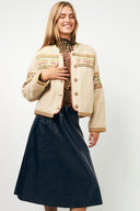 Siri Teddy Jacket - Beige