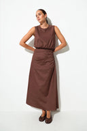 Lounge The Label Sorrento Skirt - Fig