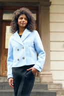 Anne Coat - Powder Blue