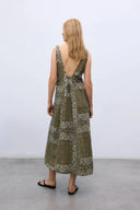 TNS Waterlily Dress - Bandana Print