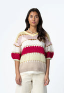 Coster Copenhagen Colorblock Pointelle Knit - Mix