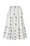 Lollys Laundry Morning Midi Skirt - Creme