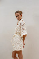 Nassaya Camille Tunic Dress - Cream