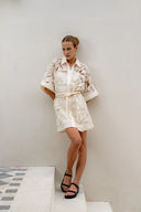 Nassaya Camille Tunic Dress - Cream