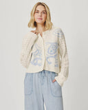 Splendid Jacquard Cardigan - Shell
