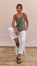 Solange Camisole - Khaki