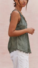 Solange Camisole - Khaki