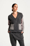 Mohair Blend Ecuador Cardigan - Multi