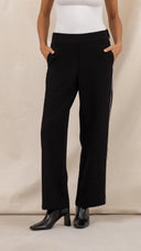 Kim Crepe Trousers - Black