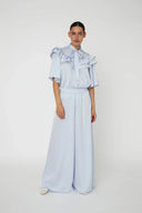 Stella Nova Culotte Pants - Dusty Blue