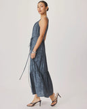 Splendid Iris Paisley Maxi Dress - Indigo