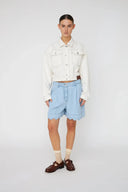Stella Nova Soft Denim Shorts - Light Blue