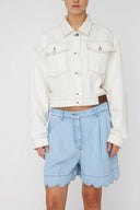 Stella Nova Soft Denim Shorts - Light Blue