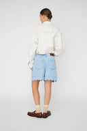 Stella Nova Soft Denim Shorts - Light Blue
