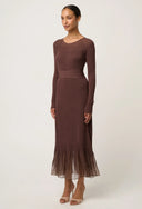 Rhiannon Knit dress - Mocha