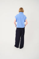 Fresno Knit Vest - Blue