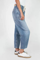 Madie Barrel Jean - Denim