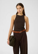 Drew Rhinestone Logo Tank - Mole