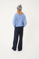 Gracelynn Cardigan - Blue Melange