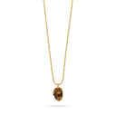 Protective Hand Pendant Necklace - Tiger's Eye