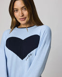 All The Love Sweater - Sea Breeze