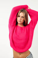 Isolde Knit - Neon Pink