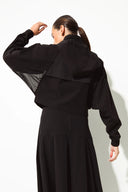 Lounge The Label Tech Stretch Hooded Jacket Algarve - Black