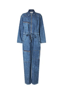 Camden Jumpsuit - Washed Denim