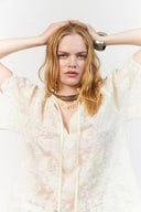 Lollys Laundry Kali Blouse - Creme
