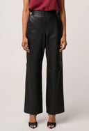 Joan Leather Pant - Black