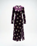 Monument Dress - Merlot Lillies