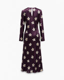 Monument Dress - Merlot Lillies