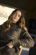 Marena Pullover - Black Coffee Melange