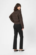 Marena Pullover - Black Coffee Melange
