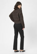 Marena Pullover - Black Coffee Melange