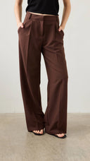 Nelly Trouser - Tobacco