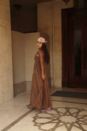 Lollys Laundry Nuda Maxi Dress - Camel