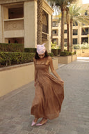 Lollys Laundry Nuda Maxi Dress - Camel