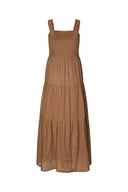 Lollys Laundry Nuda Maxi Dress - Camel
