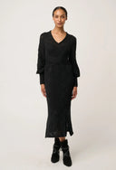 Cassi Knit Dress - Black