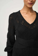 Cassi Knit Dress - Black