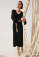 Cassi Knit Dress - Black