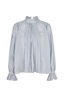 Presley Shirt - Dusty Blue