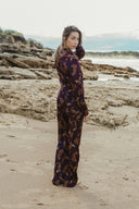 Cottesloe Pant - Merlot Jaguar