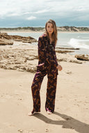 Cottesloe Pant - Merlot Jaguar