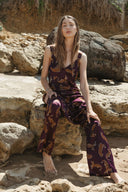 Cottesloe Pant - Merlot Jaguar