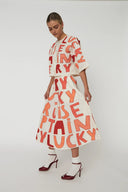 Stella Nova Cruise Skirt - Mixed Red