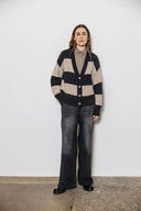 Jolie 999 Cardigan - Black Sand